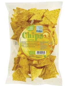 Nacho Chips natur, Pural, ECO, 125g (fara gluten)(fara lactoza)