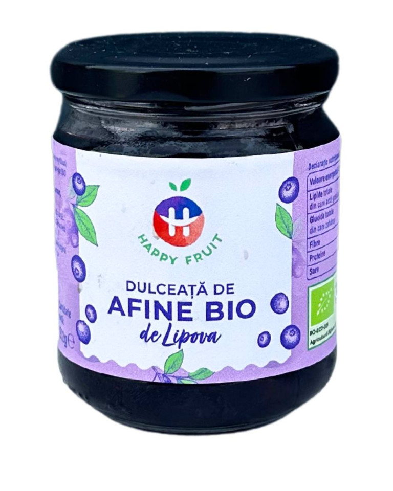 Dulceata de afine, Lipova, ECO, 212g