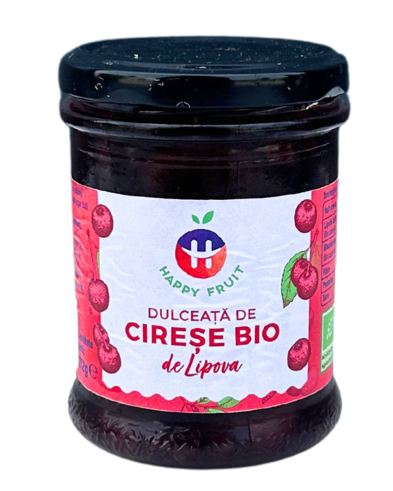 Dulceata de cirese, Lipova, ECO, 212g