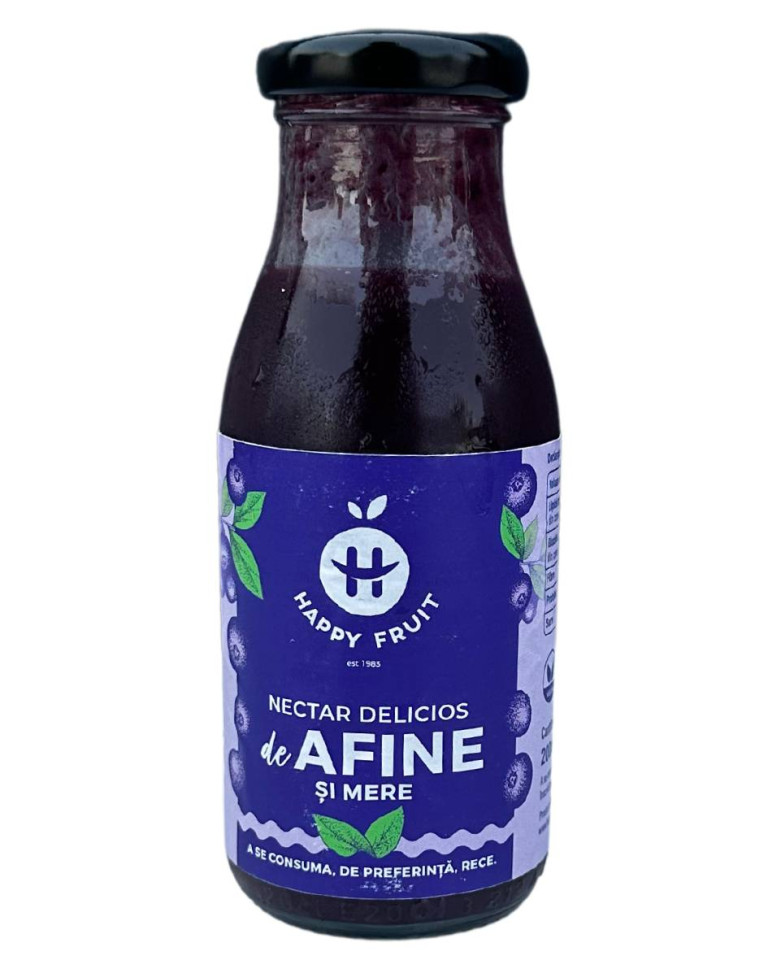 Nectar delicios de afine si mere, Lipova, 200ml (fara zahar)