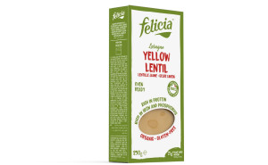 Lasagna de linte galbenă, Felicia, ECO, 250g (fără gluten)