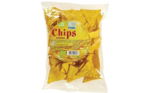 Nacho Chips cu paprika, Pural, ECO, 125g (fara gluten)(fara lactoza)