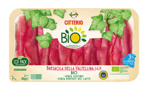 Bresaola în felii, Citterio, ECO, 80g (Fara gluten) (fara lactoza)