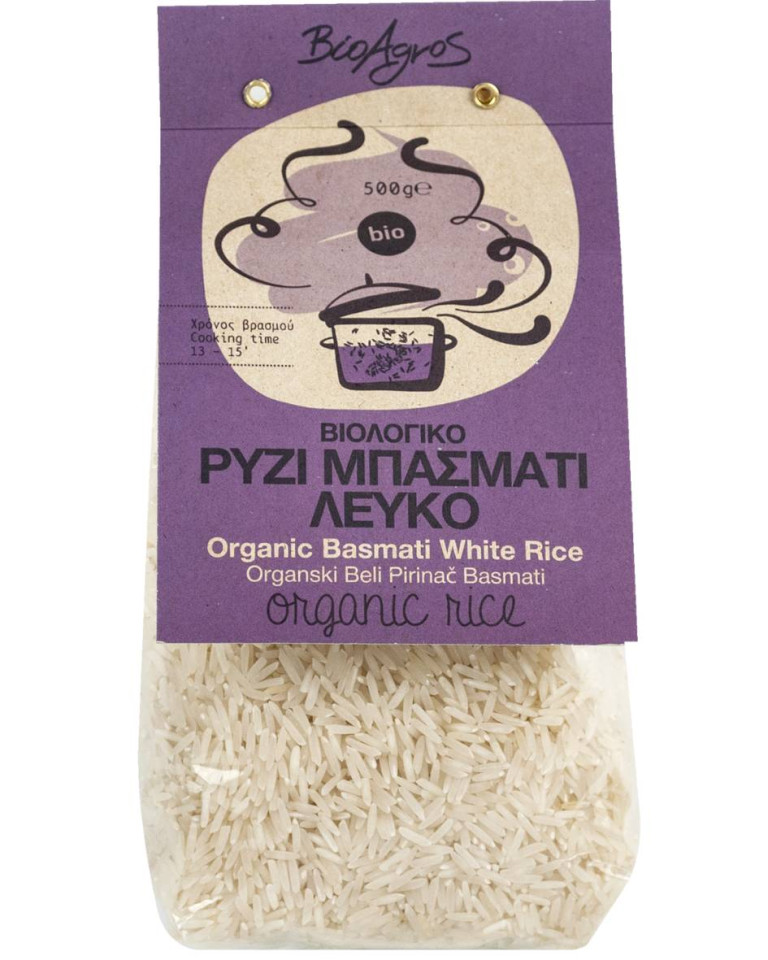 Orez basmati alb, ECO, 500g