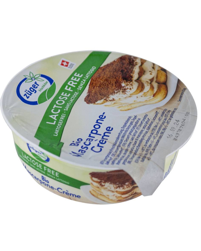 Mascarpone, Zuger, Eco, 250g (fara lactoza)