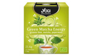 Ceai verde Matcha Energy, Yogi Tea, ECO,12TB*1.8gr, 21.6g