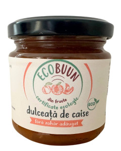 Dulceata de caise, ECOBuun, ECO, 200g (fara zahar)