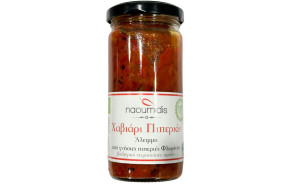 Pasta de ardei capia rosu, Naumidis, ECO, 260g