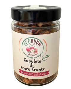 Cubulete de mere Krantz, ECOBuun, 70g (fara zahar)