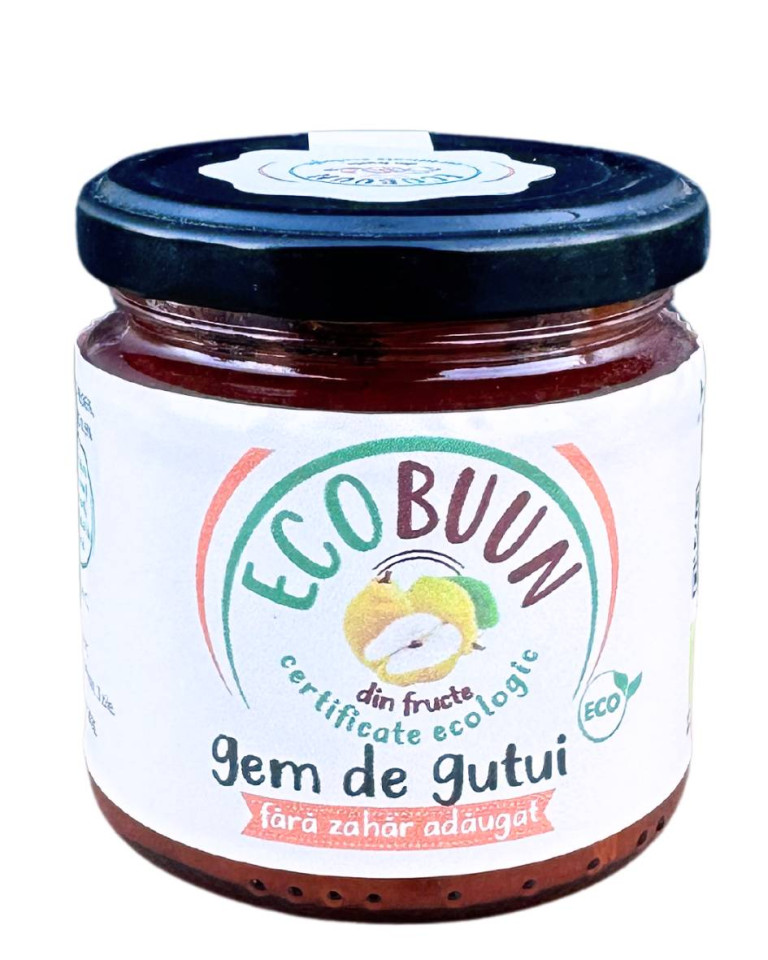 Gem de gutui, ECOBuun, ECO, 200g (fara zahar)