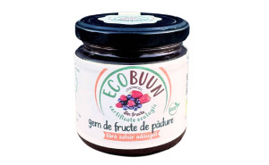 Gem de fructe de padure, ECOBuun, ECO, 200g (fara zahar)