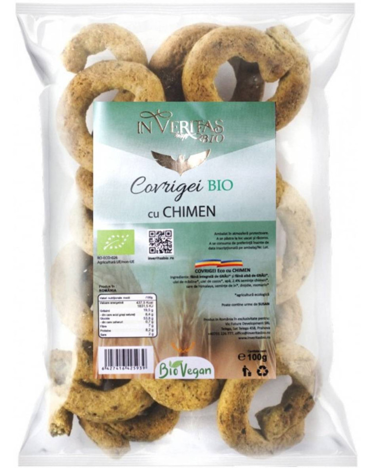 Covrigei Chimen, ECO, 100g