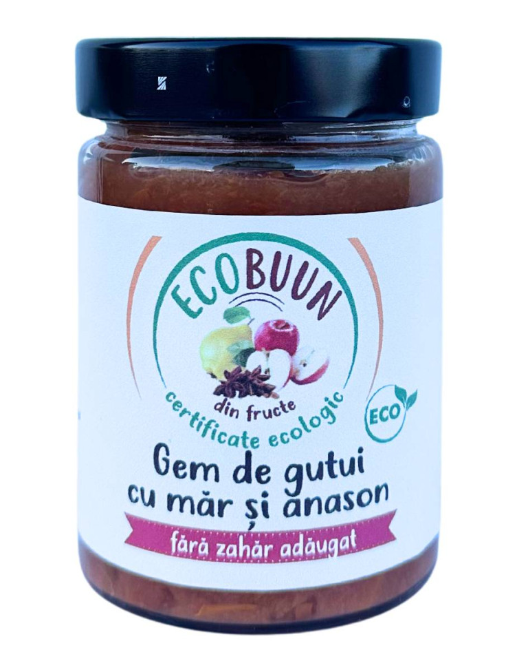 Gem de gutui cu mere si anason, ECOBuun, ECO, 300g