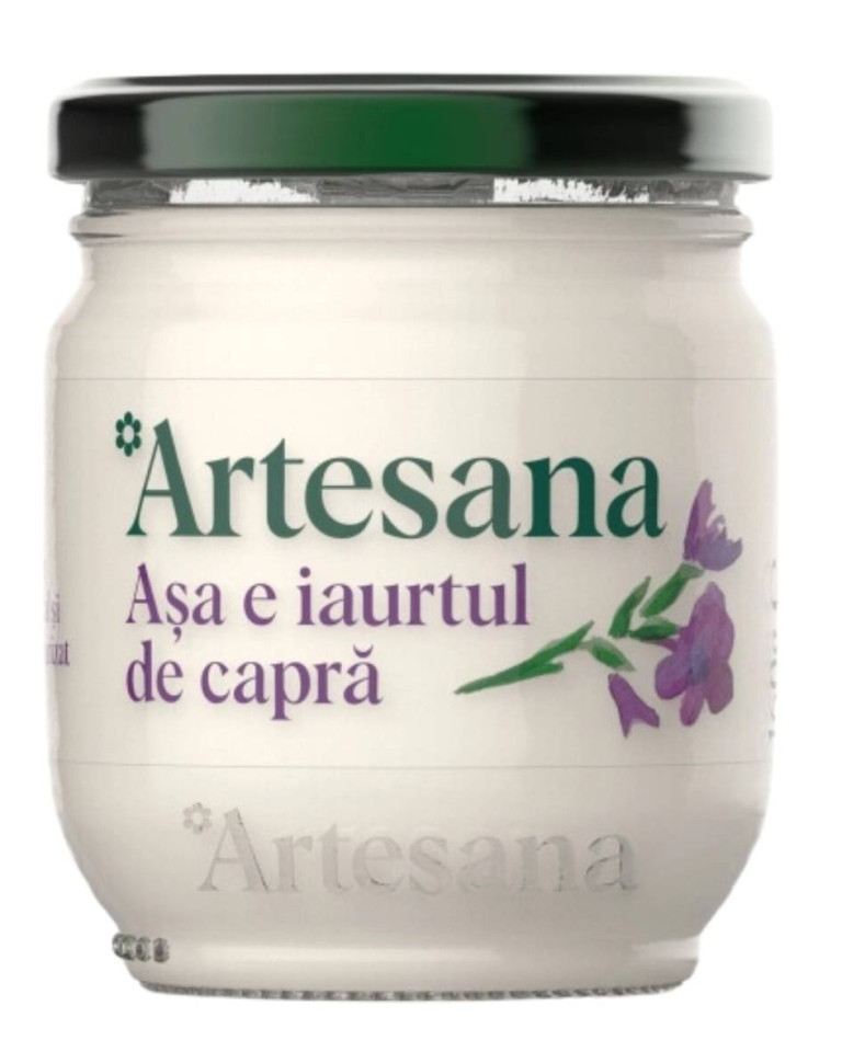 Iaurt natural capra, Artesana, 160 g