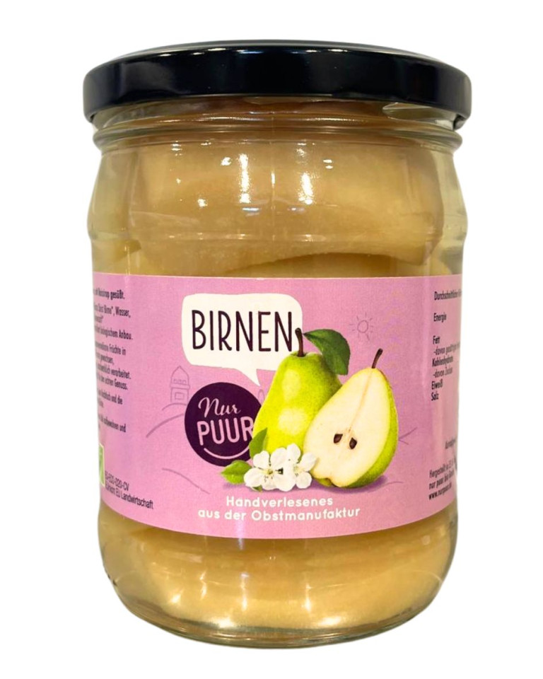 Compot de pere, ECO, 500g/350g