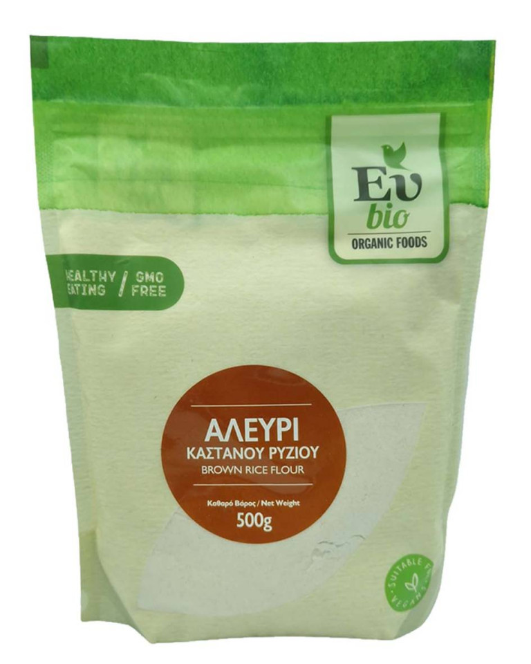 Faina de orez integral, EuBio, ECO, 500g