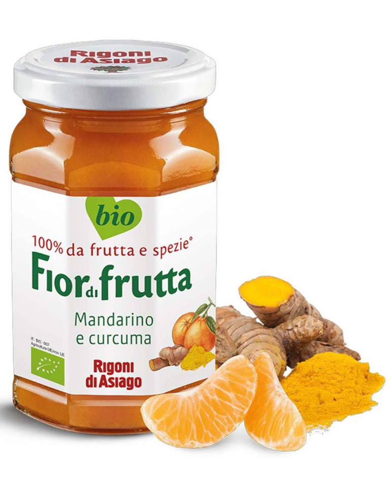 Dulceata de mandarine cu turmeric, ECO, 250g