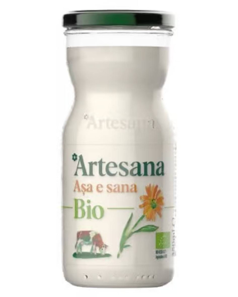 Sana din lapte de vaca, Artesana, ECO, 350ml