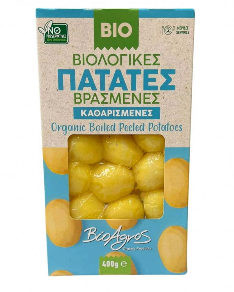 Cartofi decojiti fierti, ECO, 400g
