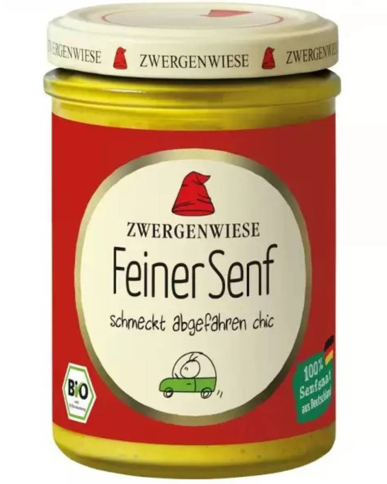 Mustar fin, Zwergenwiese, ECO, 160g (fara gluten)