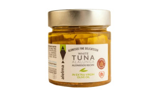 Ton alb in ulei de masline extravirgin, Alelma, 212g