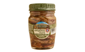 File de ansoa calitate premium, in ulei de masline extravirgin, La Bio Idea,  ECO, 78g