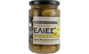 Masline verzi in saramura, Fine Cuisine, ECO, 300g