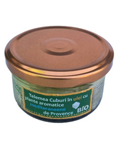 Telemea cuburi in ulei cu plante aromatice mediteraneene, ECO, 150ml expira 25.11.2025