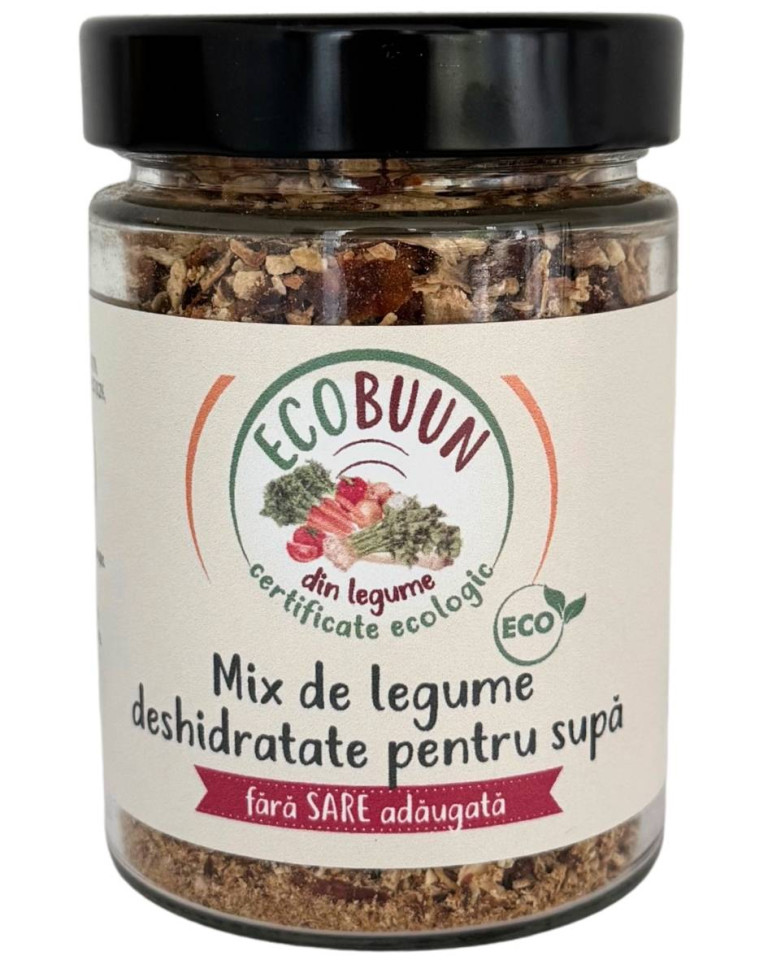 Mix de legume deshidratate pentru supa, ECOBuun, ECO,150g