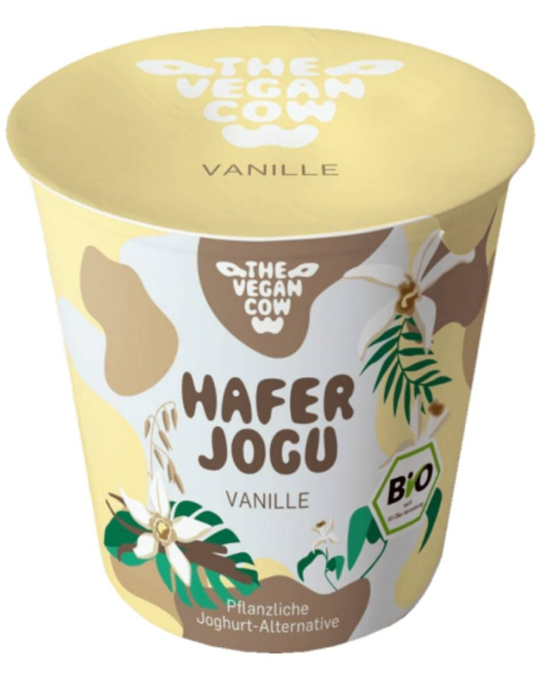 Iaurt de ovaz cu vanilie, Cow Cow, Vegan, ECO, 150g expira 25.10.2025