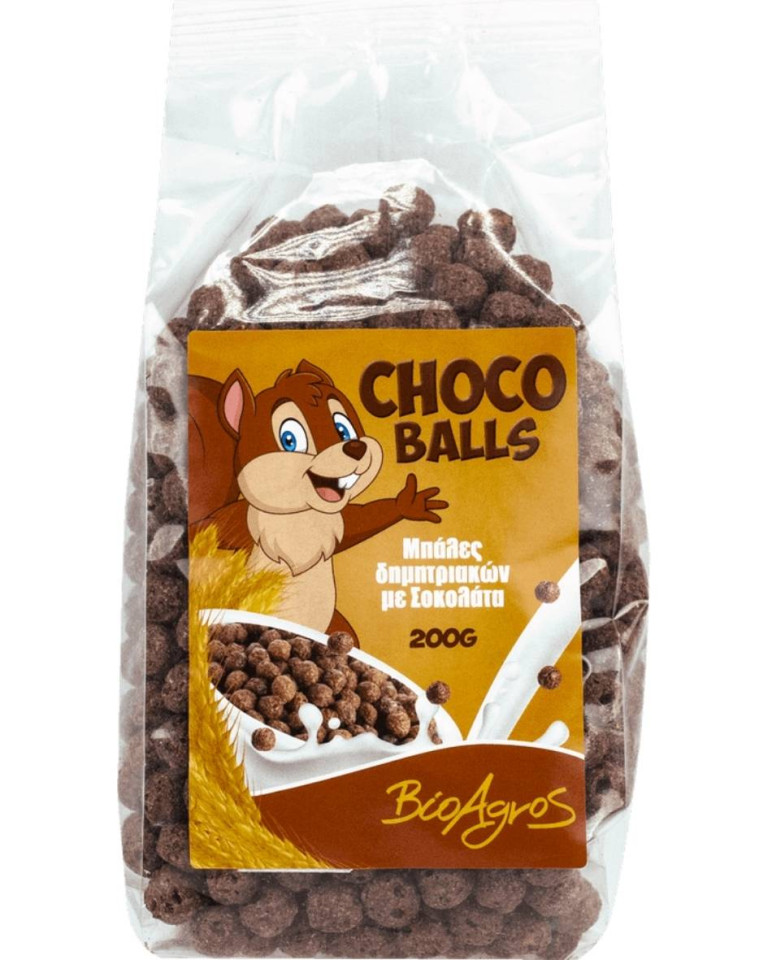 Cereale bilute cu ciocolata, BioAgros, ECO, 200g