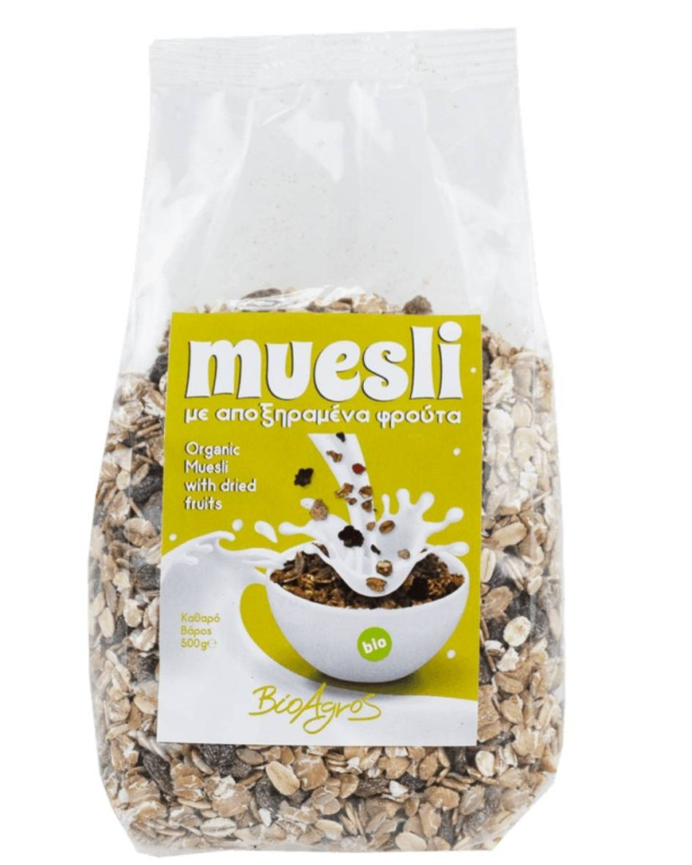 Muesli cu fructe, Bioagros, ECO, 500g