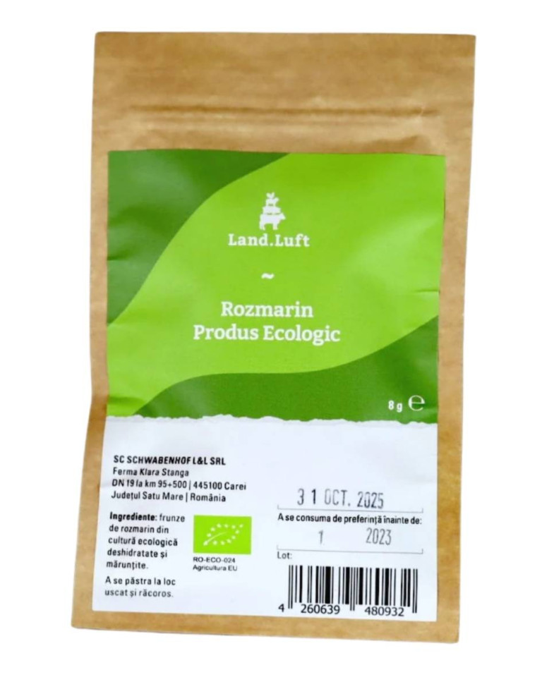Rozmarin, ECO, 8g