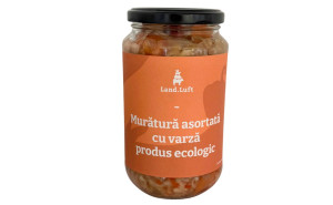 Muratura asortata cu varza, ECO, 570g