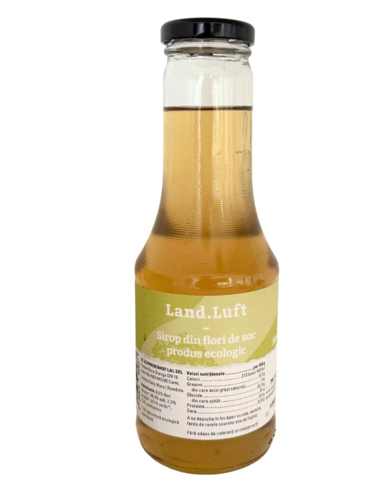 Sirop din flori de soc, ECO, 500ml