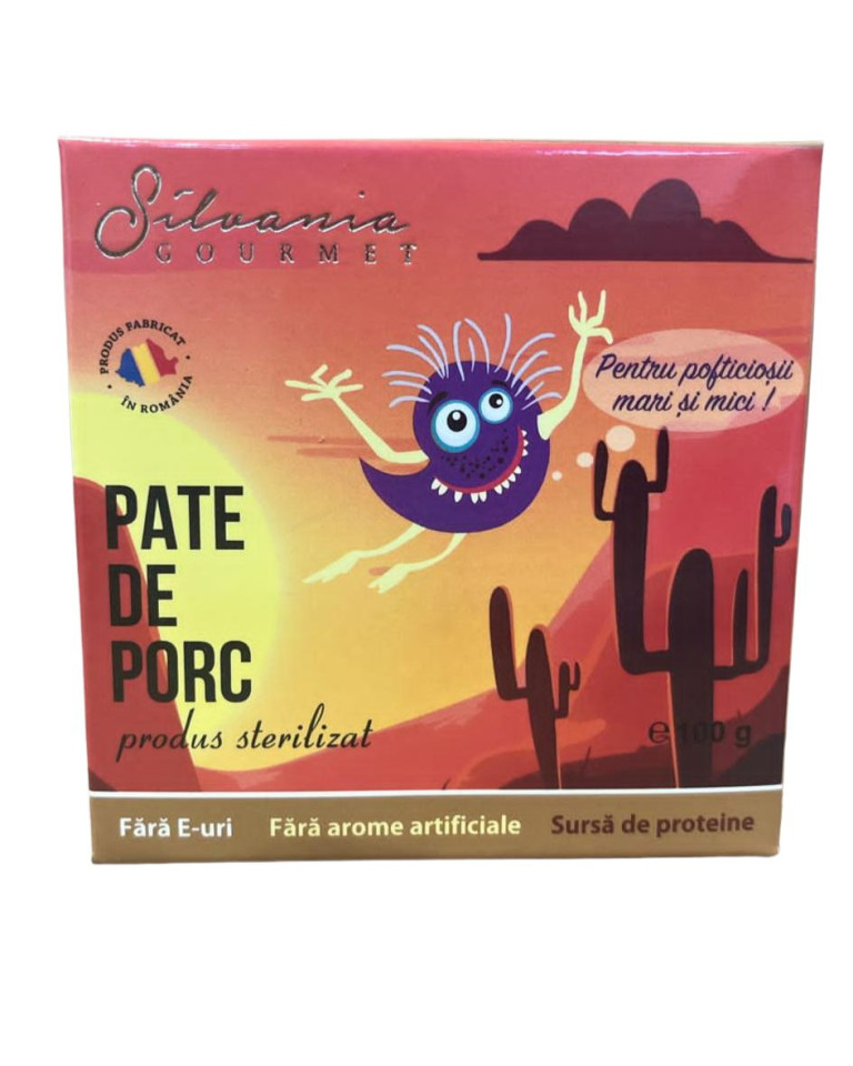 Pate de porc de copii, 100g
