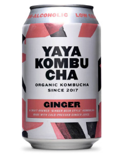 Kombucha cu ghimbir, Yaya Kombucha, ECO, 330ml