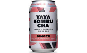 Kombucha cu ghimbir, Yaya Kombucha, ECO, 330ml