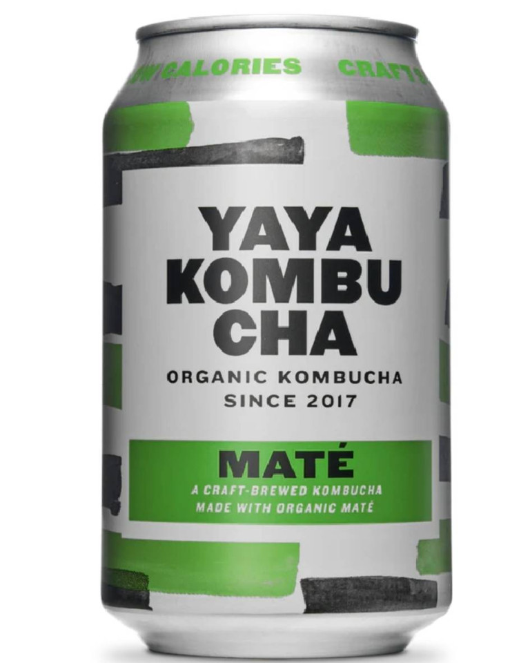 Kombucha cu Mate , Yaya Kombucha, ECO, 330ml