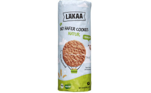 Biscuiti vegani de ovaz Lakaa, ECO, 300g