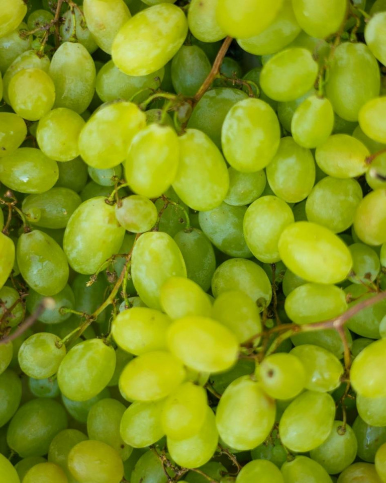 Struguri albi fara samburi, ECO, 500g