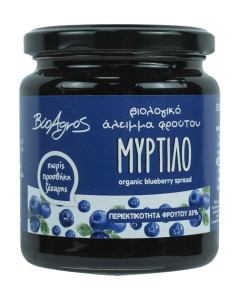 Gem de afine, BioAgros, ECO, 320g (fara zahar)