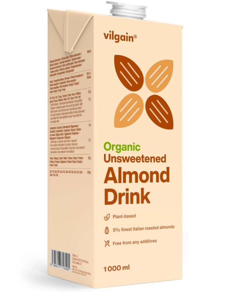 Băutură de migdale, Vilgain, ECO, 1L
