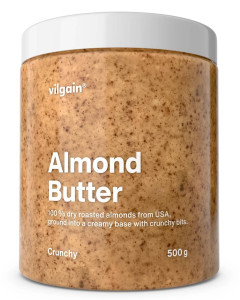 Unt de migdale crocante, Vilgain, ECO, 500g