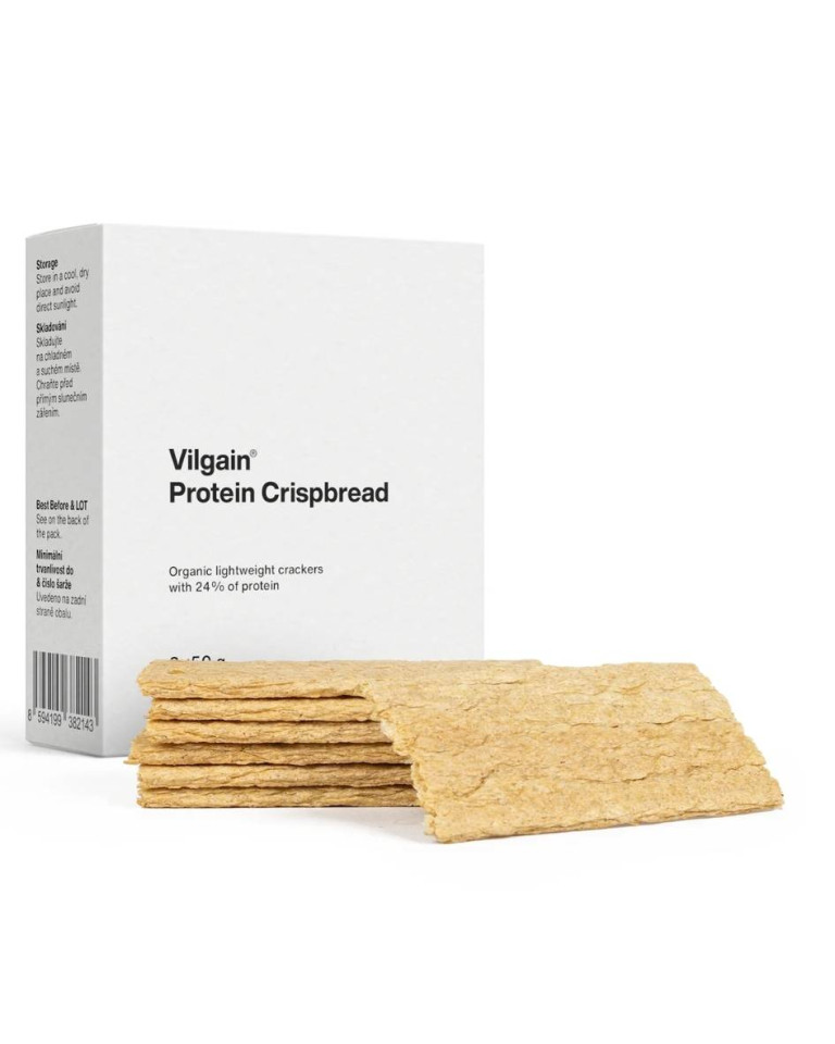 Paine crocanta proteica, Vilgain, ECO, 100g