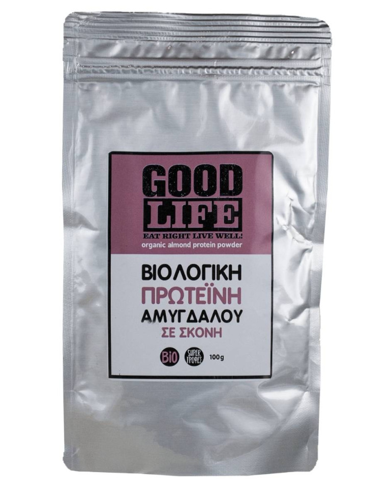 Proteine din migdale, Good Life, ECO, 100g