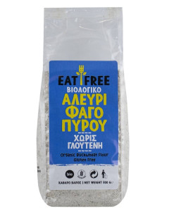 Făină de hrișcă, Eat Free, ECO, 500g (fără gluten)