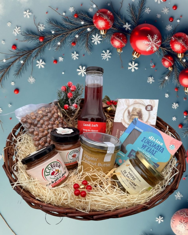 Coș mare „Căldură în dar”