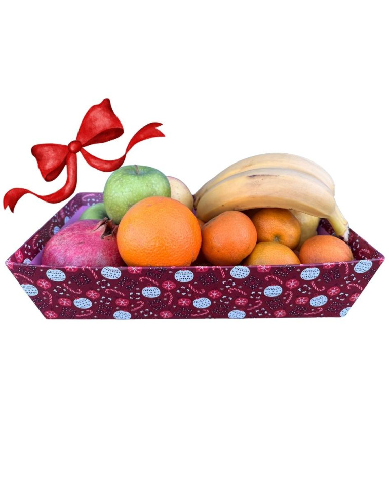 Tavita cu fructe: "Sărbătoare în Culori"