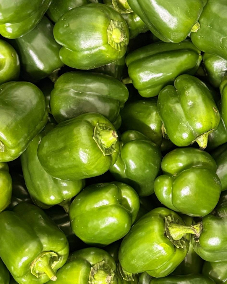 Ardei gras verde, ECO, 500g